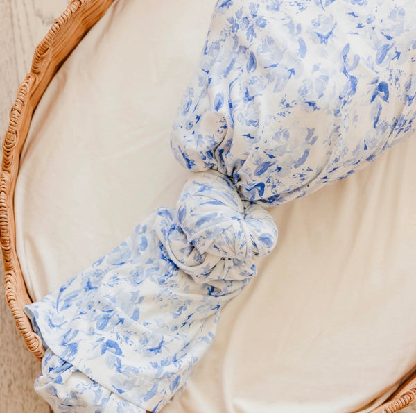 Knit Swaddle Blanket | Priscilla