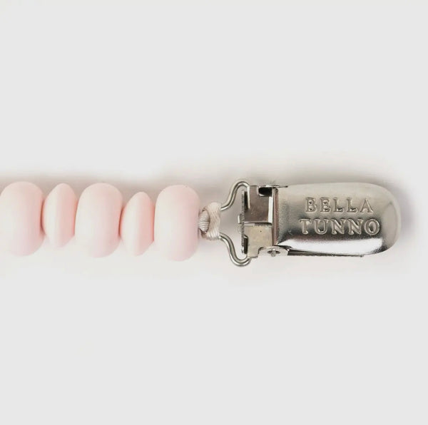 Light Pink Pacifier Clip