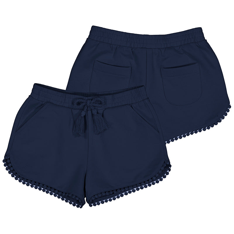 Chenille Shorts | Navy