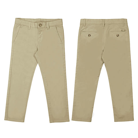 Chino Slim Fit Pants | Khaki