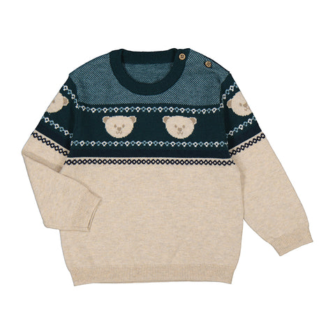 Bear Knit Sweater | Jade