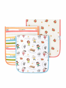 Cocomelon Burp Cloth Set (3-Pack)