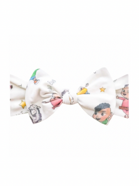 Cocomelon Knit Headband Bow