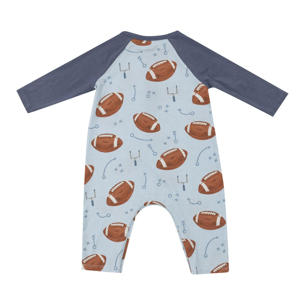 Raglan Romper | Football