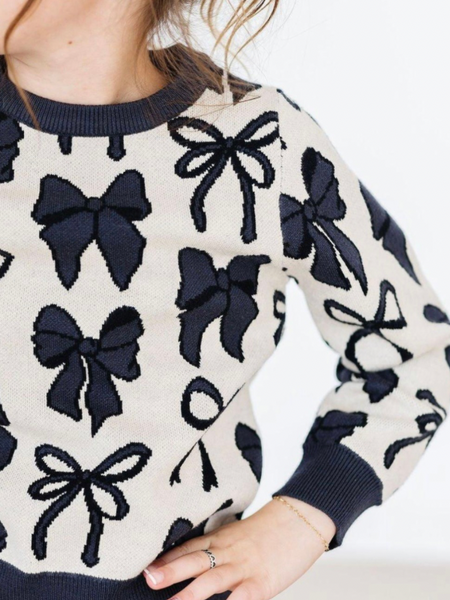 Perfectly Tied Bow Sweater