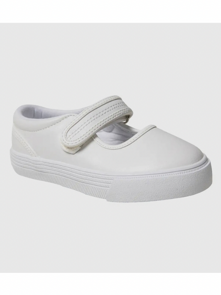Jamie Mary Jane Sneaker | Tumbled White