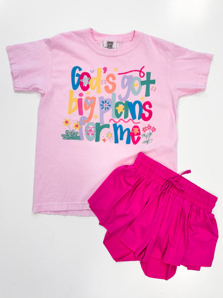 Fly Away Shorts | Barbie Pink (2T-6X)