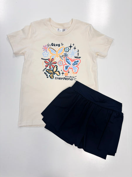 Flowy Shorts | Black (4T-6X)