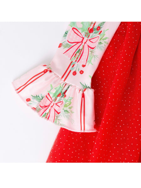 Holly Stripes Tutu Dress