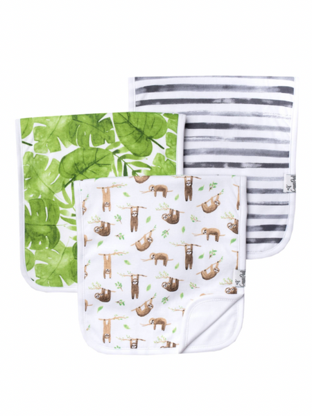 Luxurious 6-Layer Muslin Baby Burp Cloths - Super Absorbent Cotton - Zoo  Pattern