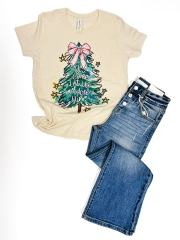 Oh Come Let Us Adore Him Tee | Toddler