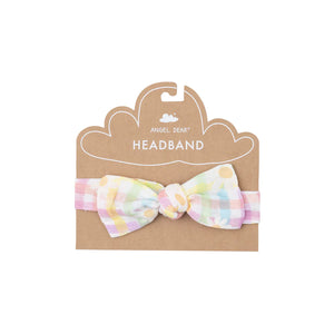 Headband | Gingham Daisy