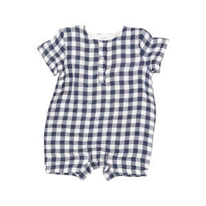 Henley Shortall | Gingham Navy