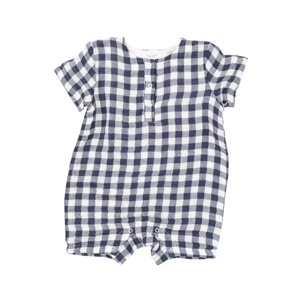 Henley Shortall | Gingham Navy