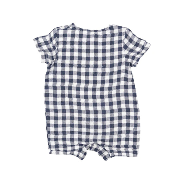 Henley Shortall | Gingham Navy