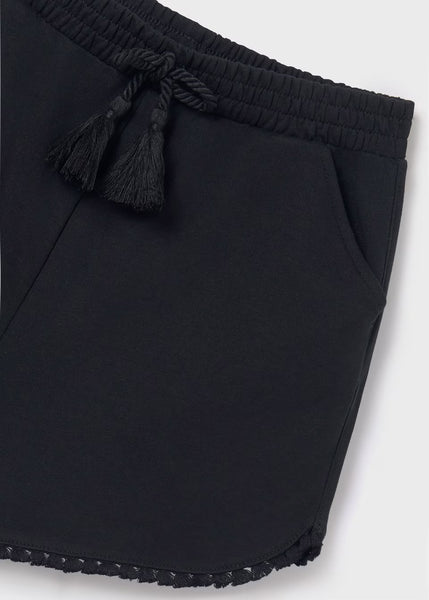 Chenille Shorts | Black