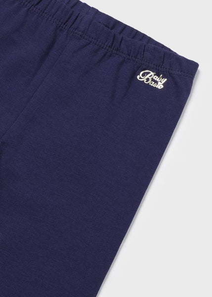 Basic Baby Biker Shorts | Navy