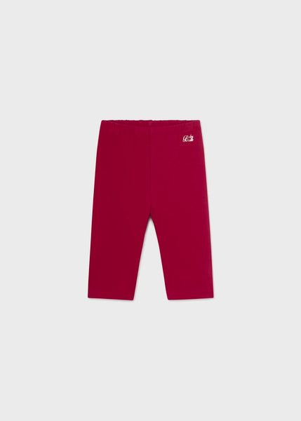 Basic Baby Biker Shorts | Red