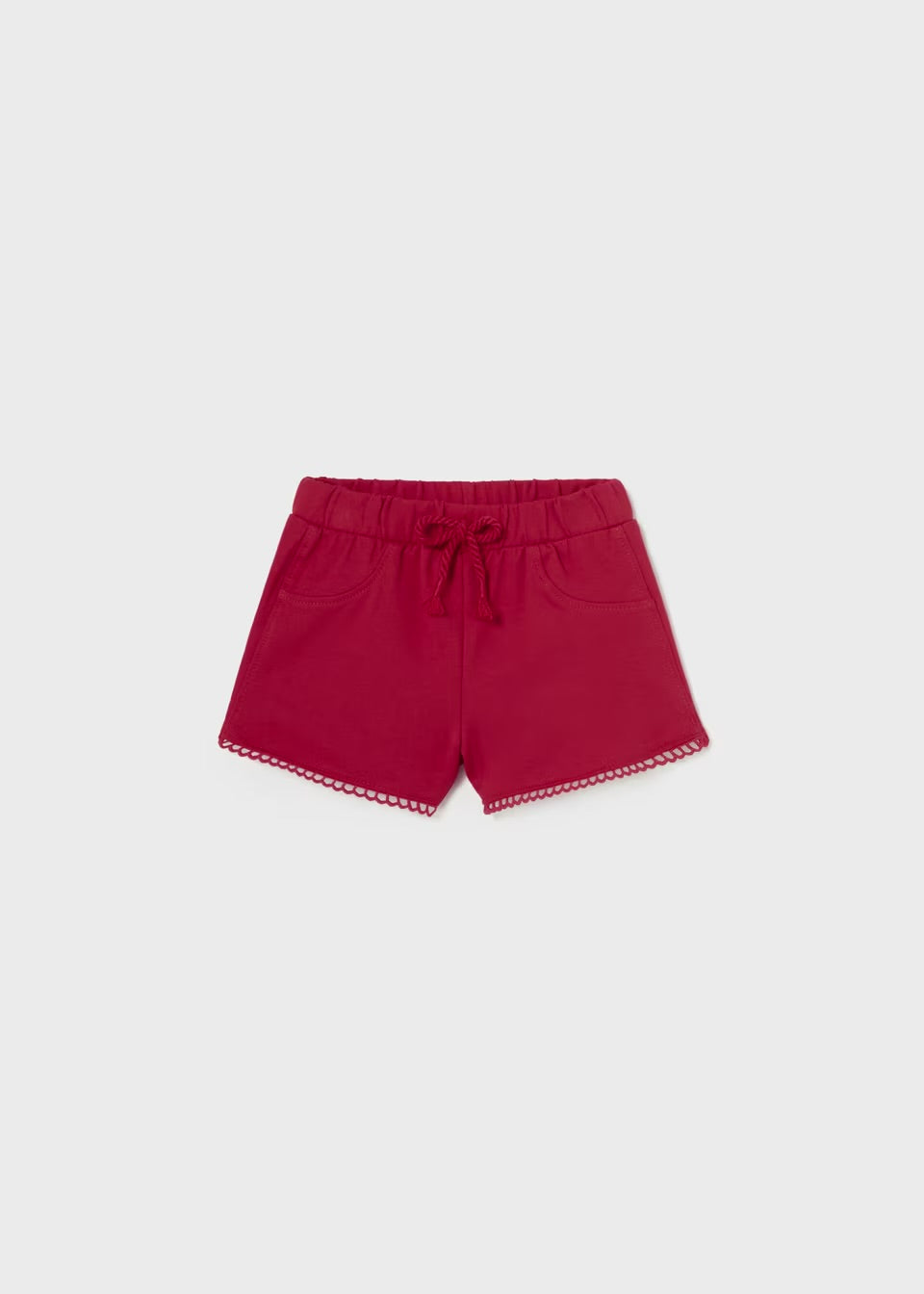 Chenille Shorts | Red