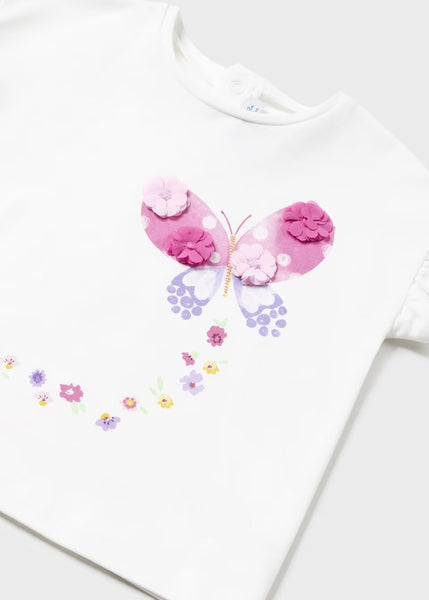 Flutter By Butterfly Graphic Tee
