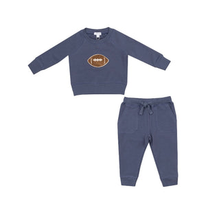 Raglan Sweatshirt & Jogger Set | Football + French Terry