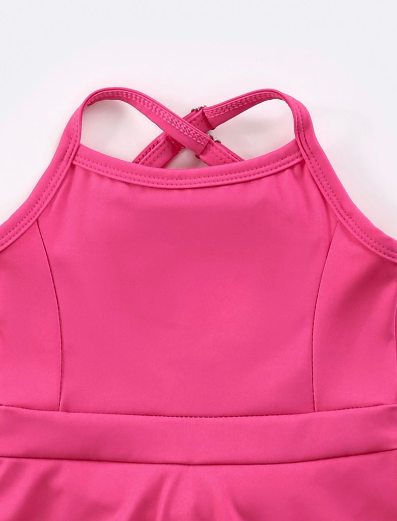 hot pink athletic dress Amazon.com: Perfashion Athletic Dress for Girls Tennis Golf Hot Pink Dresses Active Workout Clothes 4 5T : Clothing, Shoes & Jewelry