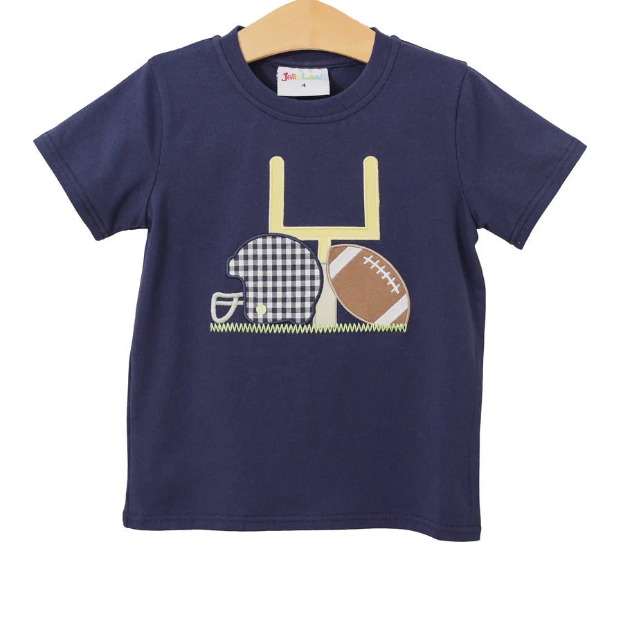 Touchdown Applique Tee | Navy