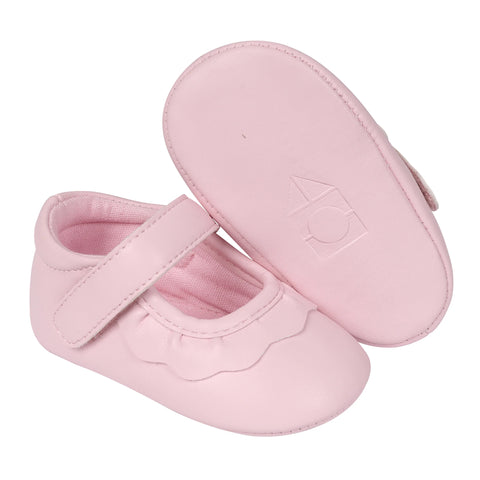 Amina Crib Shoes| Pink