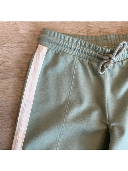 Color Blocked Applique Taping Tween Active Pants