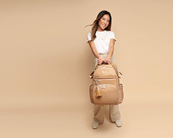 Chai Latte Boss Plus™ Backpack Diaper Bag