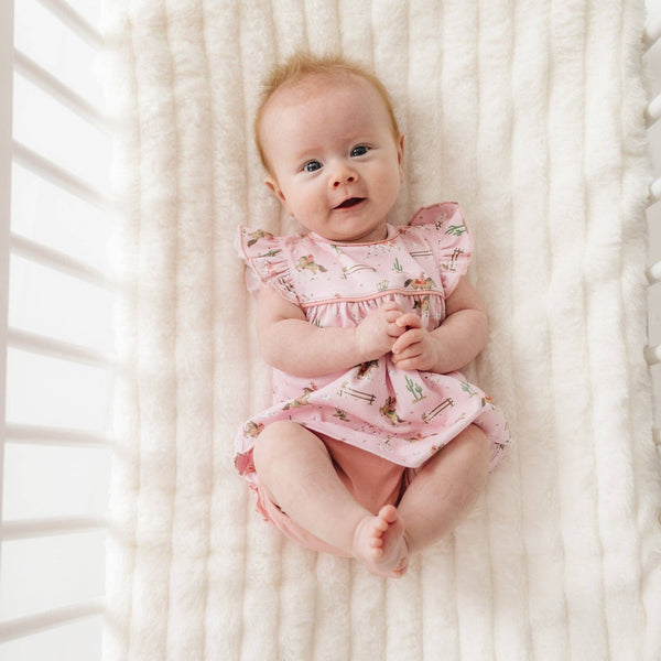 Little Wranglers Ruffle Diaper Cover Set