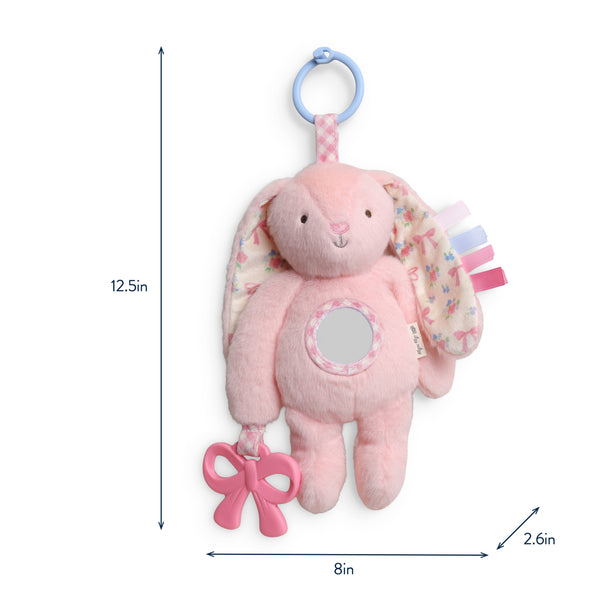 Itzy Ritzy Bitzy Traveler™ | Pink Bunny
