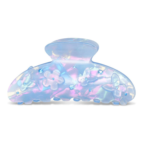 Hair Clip | Blue Floral