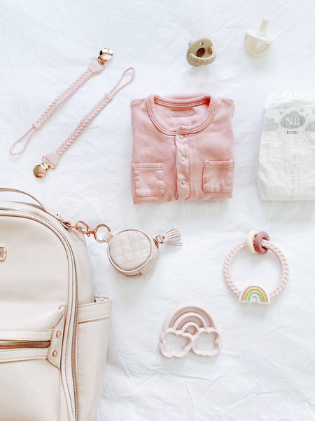 Ritzy Rattle™ Silicone Teether Rattles | Highland Cow