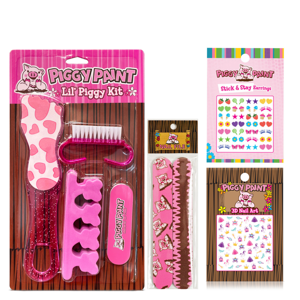 Accessorize Me Set with Pedi Set, Nail Files and Nail Art