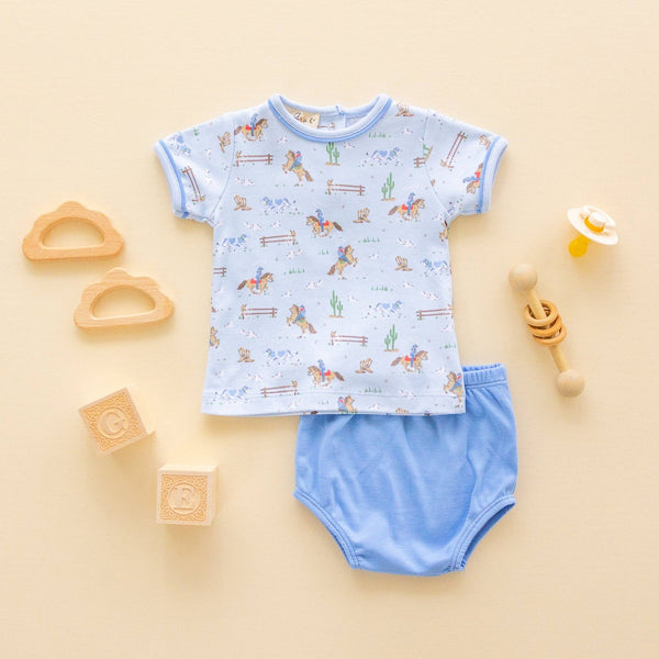 Little Wranglers Diaper Cover Set