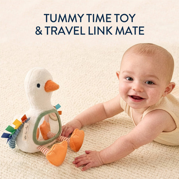 Itzy Bitzy Mirror™ Sensory Tummy Time Mirror | Goose