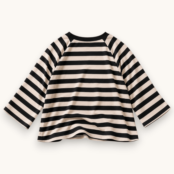 Raglan Tee | Paris Stripe