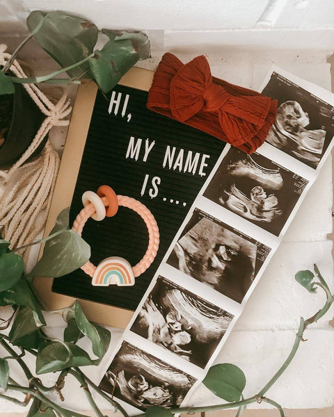 Ritzy Rattle™ Silicone Teether Rattles | Highland Cow