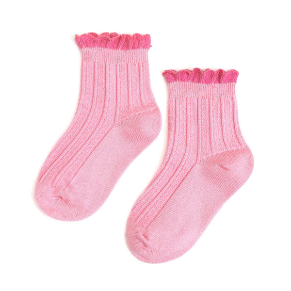 Frill Midi Socks | Blossom