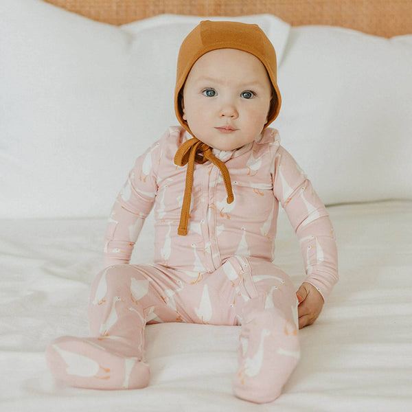 Goosie Zip-Up Footie Pajama