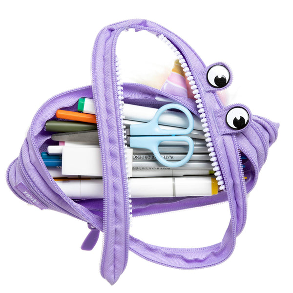 ZIPIT Unicorn Pencil Case | Purple