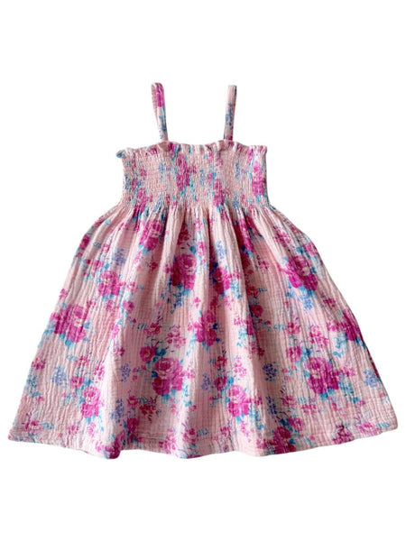 Muslin Smocked Tube Dress | Garden Secrets