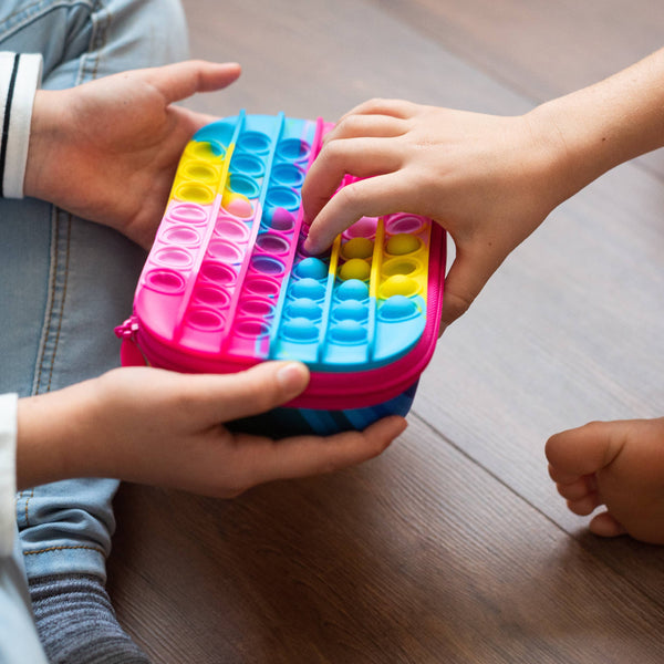 ZIP & POP Storage Box | Rainbow