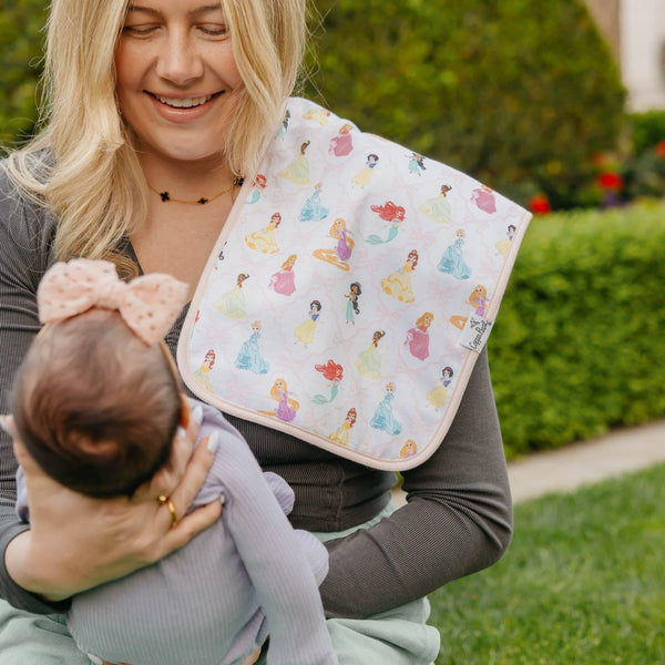 3 Pack Premium Burp Cloths |  Disney Princess