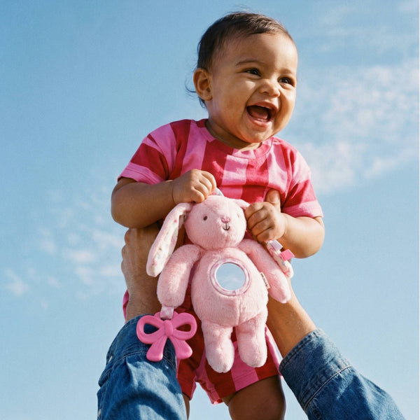 Itzy Ritzy Bitzy Traveler™ | Pink Bunny