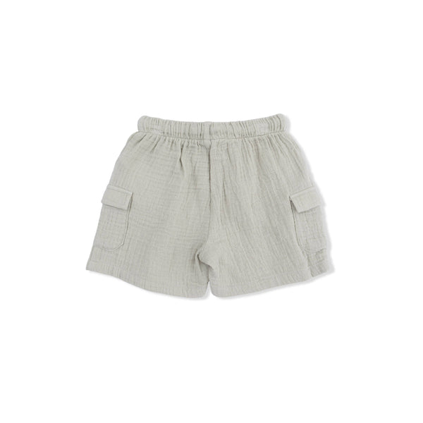 Crew Neck Tee with Cargo Short | Gone Fishing