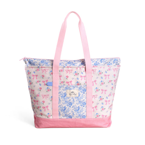 Itzy Explorer™ Canvas Tote Bag | Ribbons + Roses