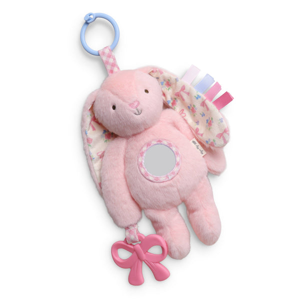 Itzy Ritzy Bitzy Traveler™ | Pink Bunny
