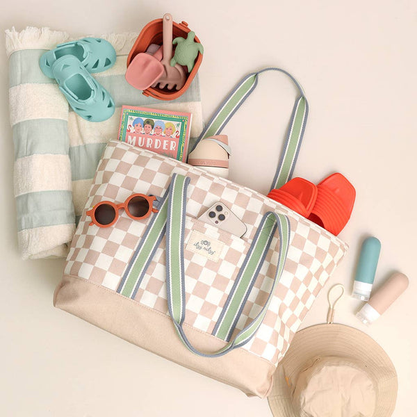 Itzy Explorer™ Canvas Tote Bag | Ribbons + Roses